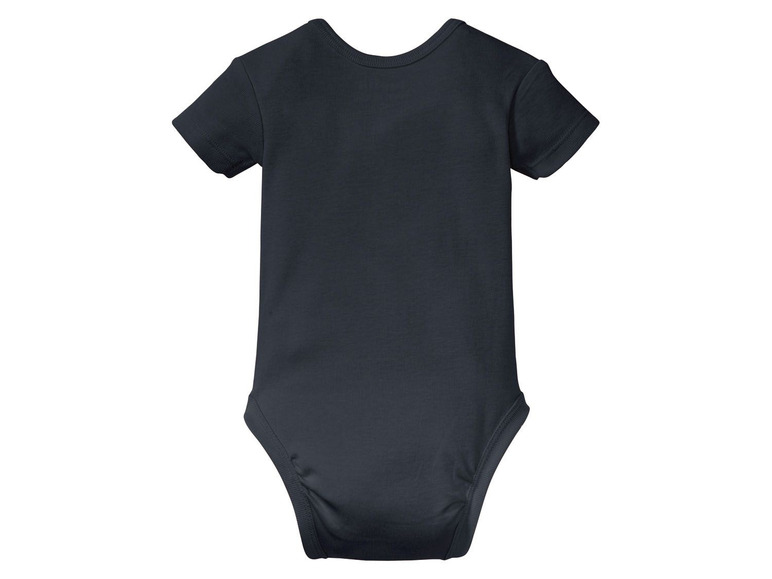 Aller en mode plein écran lupilu® Set de 2 bodies bébé en pur coton avec manches courtes - Photo 18