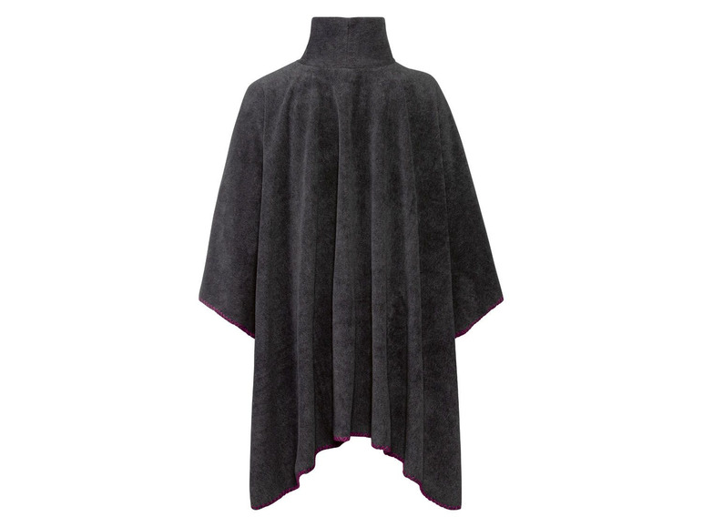 Ga naar volledige schermweergave: esmara® Fleece poncho voor dames, polyester - afbeelding 7