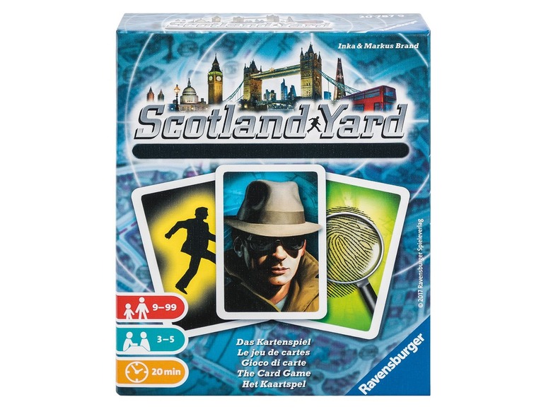 Aller en mode plein écran Ravensburger Jeu de cartes Scotland Yard - Photo 1