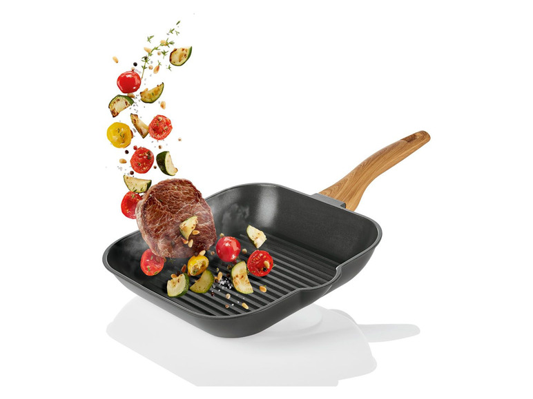 Ga naar volledige schermweergave: ERNESTO® Aluminium pan of grillpan, anti-aanbaklaag - afbeelding 9