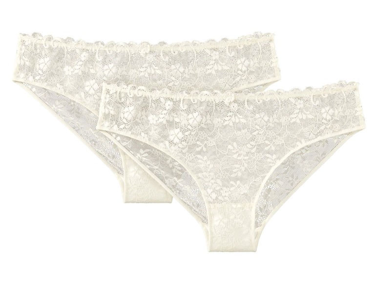 Aller en mode plein écran ESMARA® Lingerie Set de 2 slips en dentelle pour femmes - Photo 14