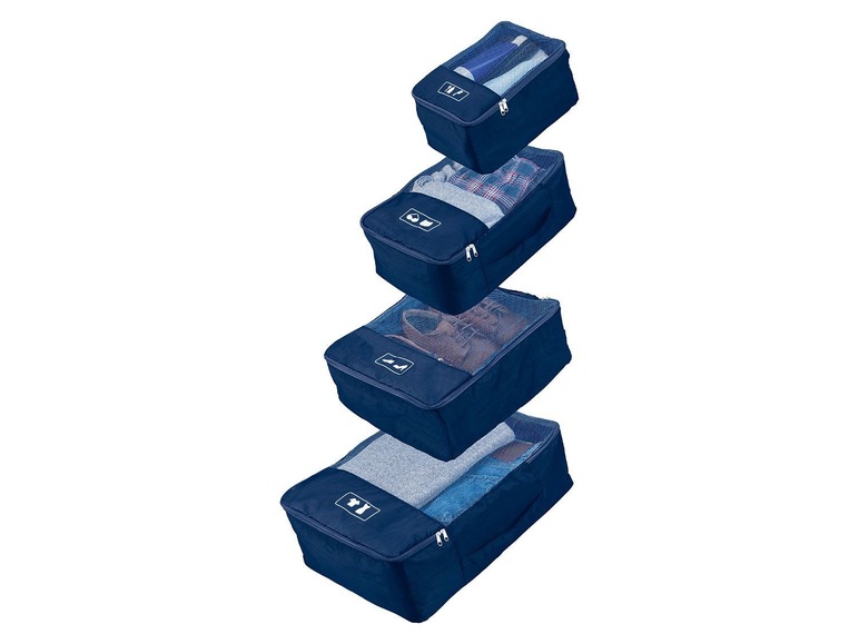 Ga naar volledige schermweergave: TOPMOVE® Set organizers voor koffer (8-delig) - afbeelding 9