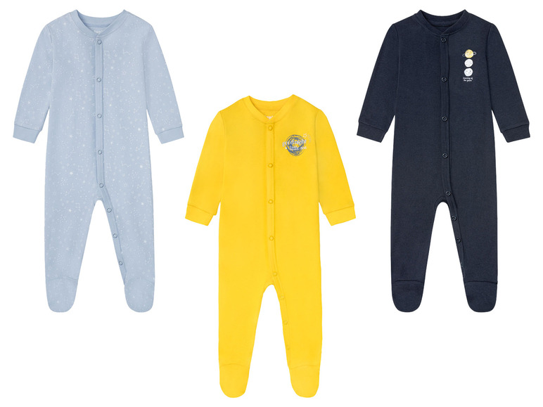 Ga naar volledige schermweergave: lupilu® Biokatoenen pyjama voor baby's - afbeelding 1