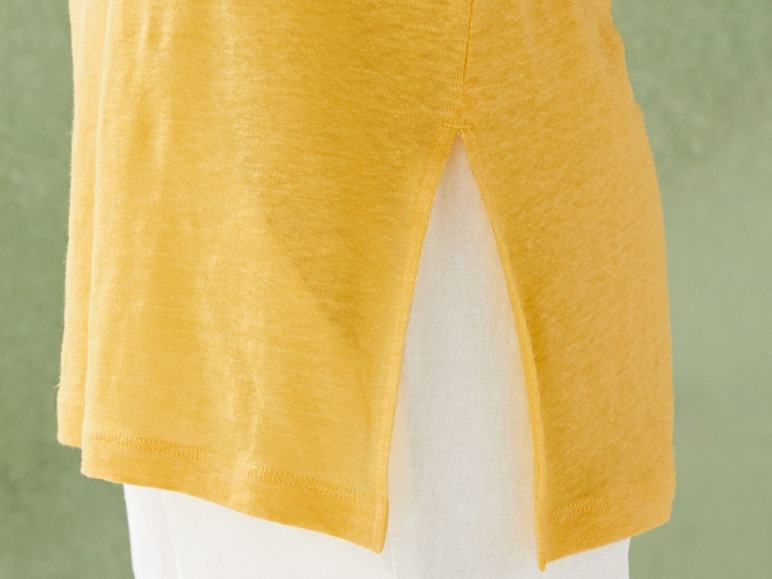 Ga naar volledige schermweergave: esmara® Mouwloze linnen blouse met zijsplitten - afbeelding 9