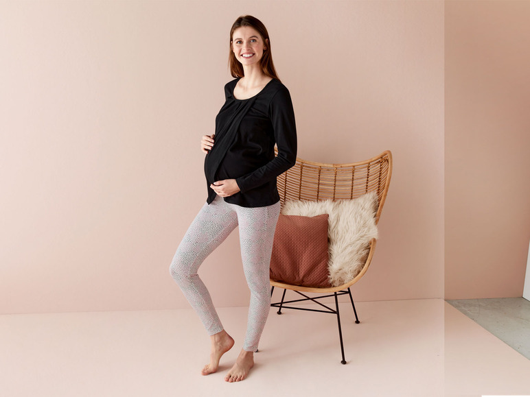 Ga naar volledige schermweergave: esmara Zwangerschapspyjama met borstvoedingsfunctie - afbeelding 10