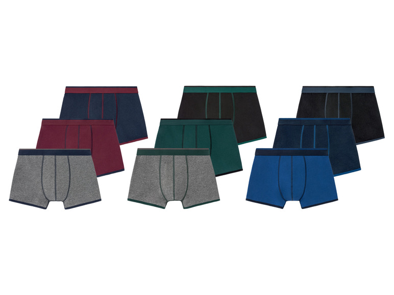 Ga naar volledige schermweergave: LIVERGY® Set van 3 boxershorts van een katoenmix - afbeelding 1