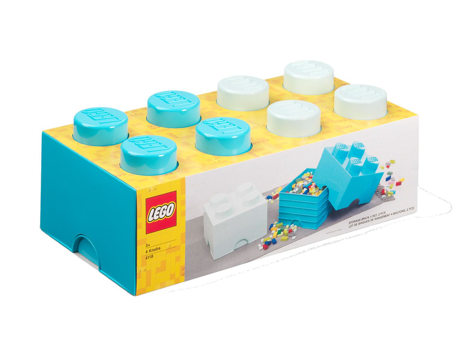 Sprong wet smeren LEGO Opbergbox, set van 2 online kopen op Lidl.be