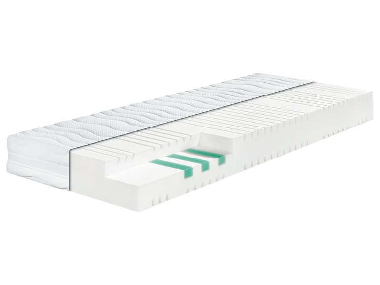 Ga naar volledige schermweergave: meradiso Koudschuimmatras 90 x 200 - afbeelding 1
