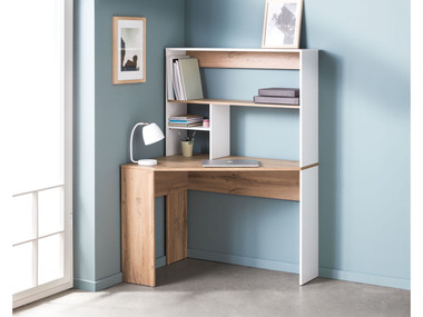 LIVARNO home Bureau d'angle, 103 x 149 x 76 cm