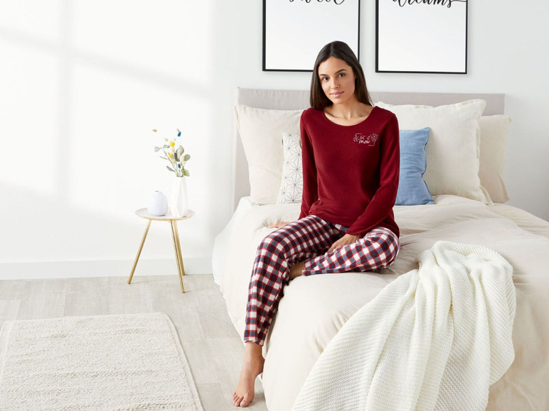 Aller en mode plein écran esmara Pyjama polaire pour femmes, XS - L - Photo 5