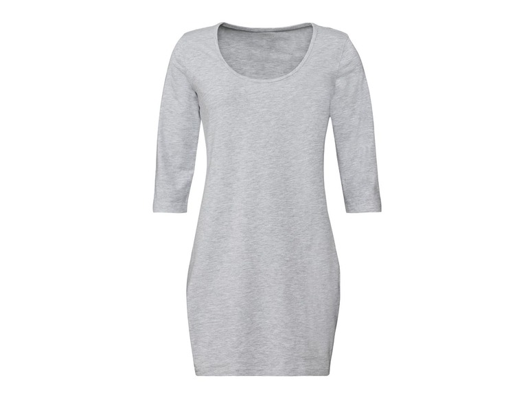 Aller en mode plein écran esmara® Set de 3 longs T-shirts en coton bio - Photo 10