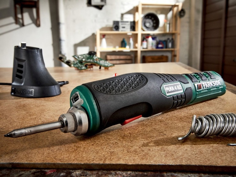 Ga naar volledige schermweergave: PARKSIDE® Accusoldeerbout »PLKA 4 A2«, 4 V, handgreep met rubbercoating, ledwerklamp - afbeelding 2