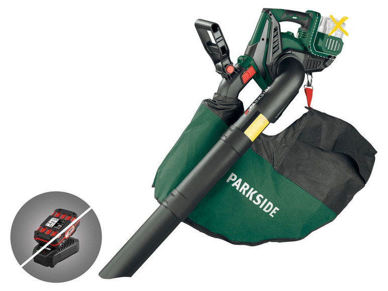 Ga naar volledige schermweergave: PARKSIDE® Accubladzuiger of-blazer »PLSA 40-Li B1«, 20 V - afbeelding 1