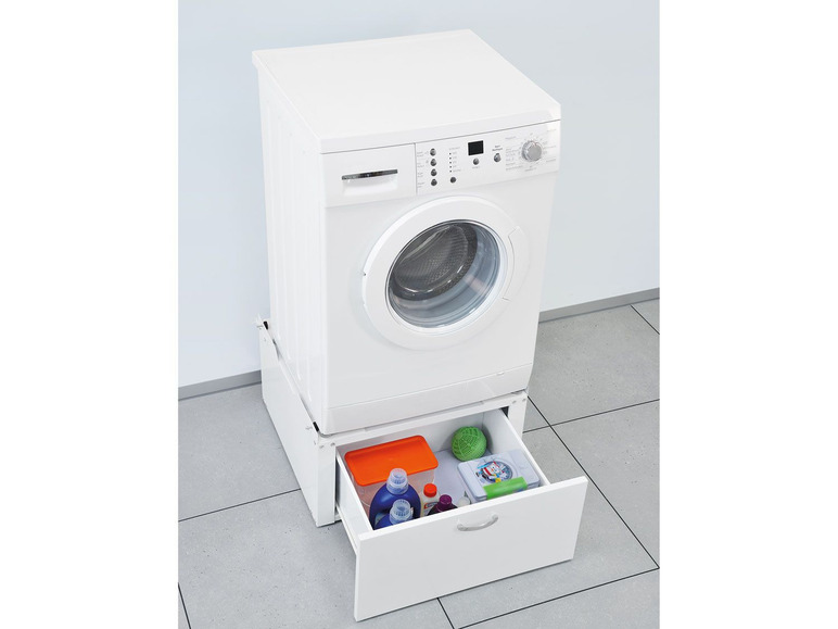Ga naar volledige schermweergave: Xavax Universele sokkel voor wasmachine, 61 x 60 x 33 cm - afbeelding 4