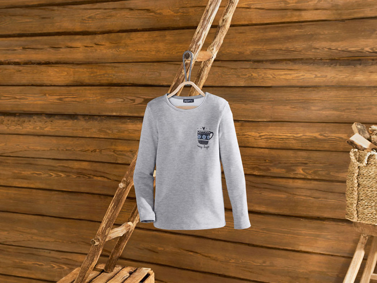 Aller en mode plein écran pepperts!® T-shirt thermique en un mélange de coton - Photo 6