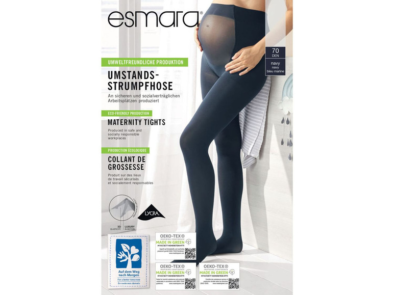 Ga naar volledige schermweergave: esmara® Zwangerschapspanty met ladderstop - afbeelding 4