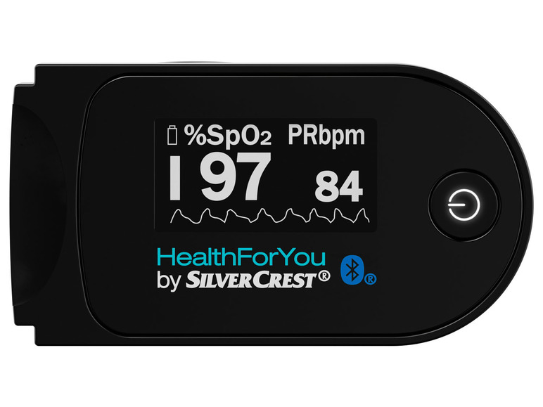 Ga naar volledige schermweergave: SILVERCREST Pulsoximeter, met Bluetooth®, met app - afbeelding 1