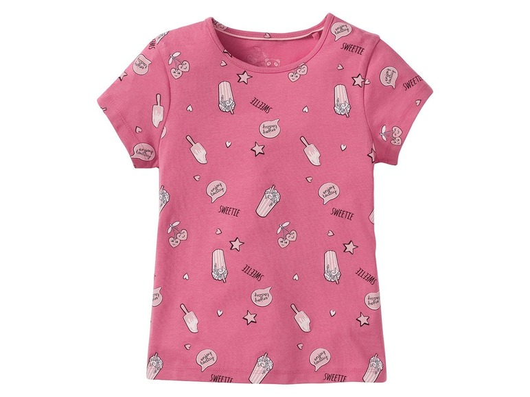 Ga naar volledige schermweergave: lupilu® Set van 3 T-shirts voor meisjes - afbeelding 2