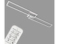 Moderne LED-plafondlamp met afstandsbediening.