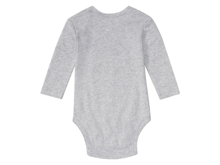 Ga naar volledige schermweergave: lupilu® Set van 2 katoenen body's met lange mouwen - afbeelding 4