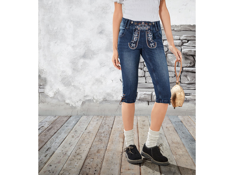 Aller en mode plein écran esmara Corsaire en jean ou short en un mélange de coton - Photo 56