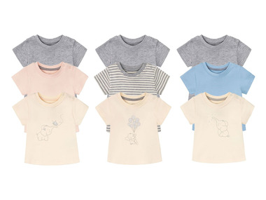 lupilu Set van 3 T-shirts met korte mouwen