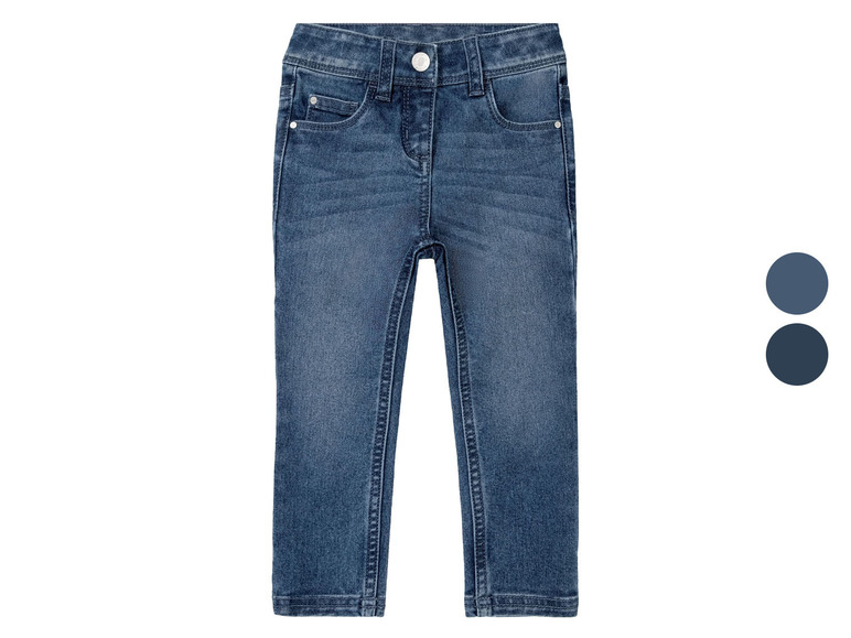 Ga naar volledige schermweergave: lupilu Slim fit jeans van een katoenmix - afbeelding 1