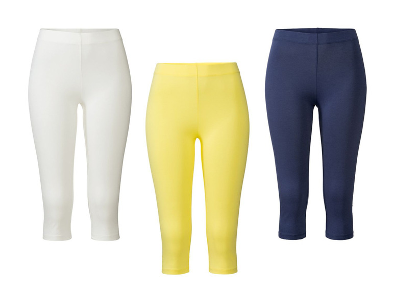 Ga naar volledige schermweergave: esmara® Caprileggings voor dames, katoen en elastaan - afbeelding 1