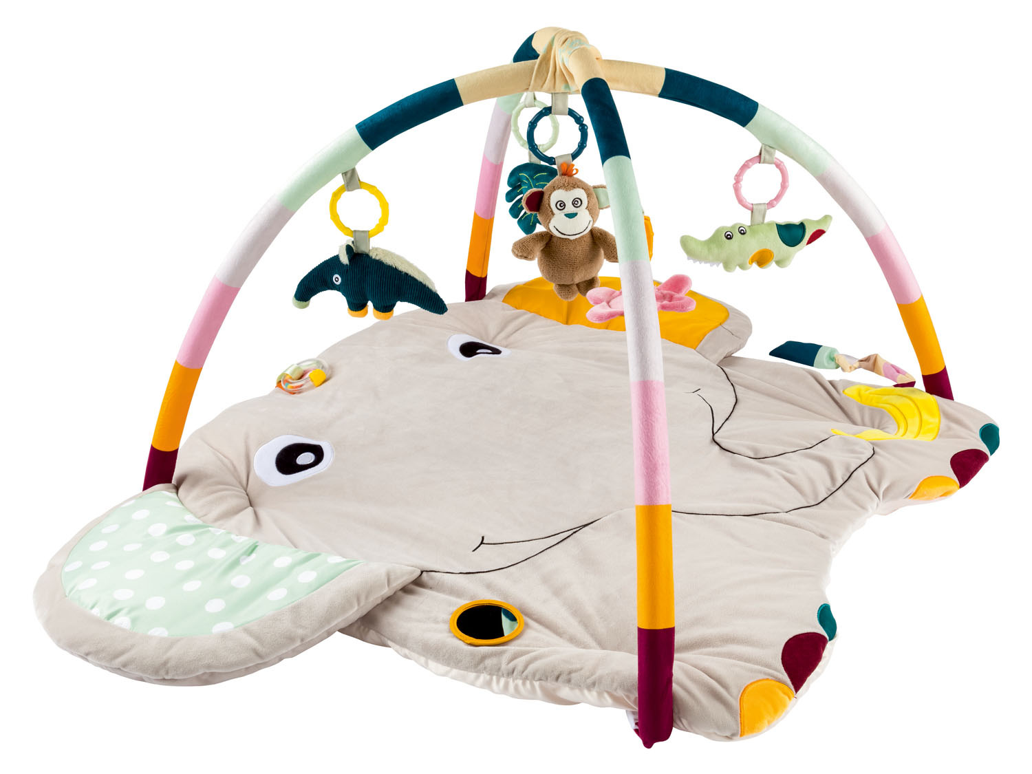 Tapis d'éveil Snuggle Me Penguin Tummy Time Gym de Playgro