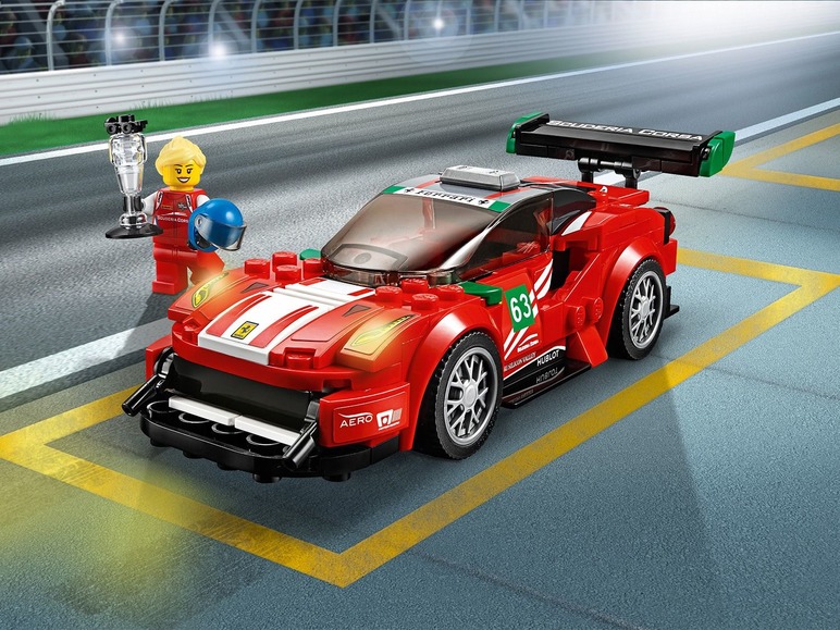 Ga naar volledige schermweergave: LEGO Ferrari 488 GT3 Scuderia Corsa (75886) - afbeelding 9