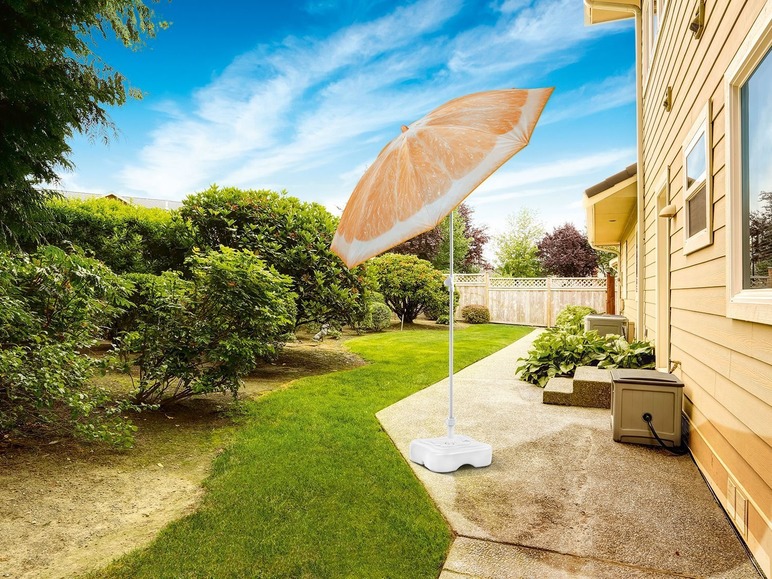 Ga naar volledige schermweergave: florabest Kantelbare parasol Ø160 cm - afbeelding 7