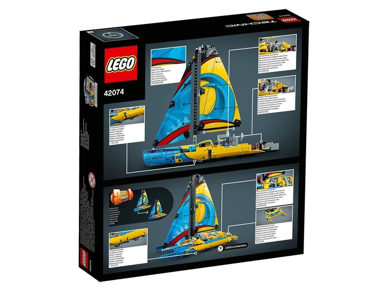 Ga naar volledige schermweergave: LEGO® Technic Racejacht (42074) - afbeelding 2