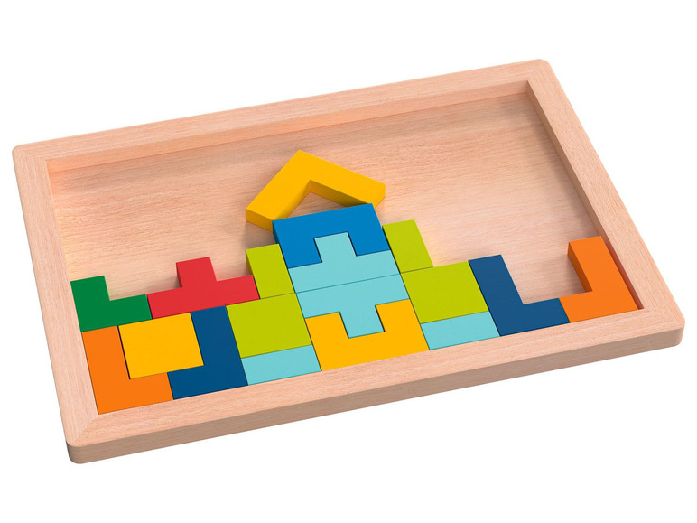 Ga naar volledige schermweergave: Playtive Houten puzzel of geoboard - afbeelding 18