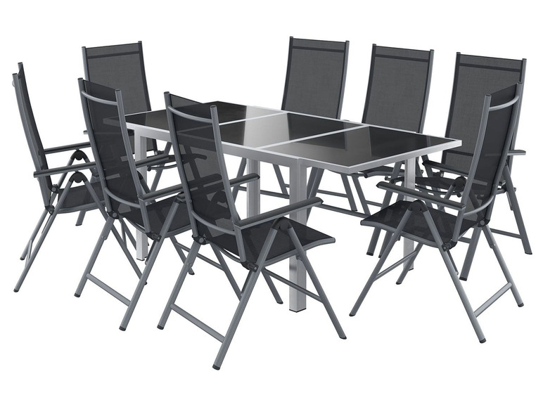 Aller en mode plein écran florabest Set de 2 chaises de jardin en aluminium, pliable - Photo 7