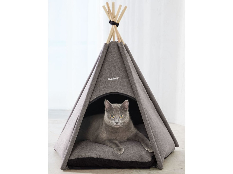 Aller en mode plein écran zoofari® Tipi, maison de voyage ou fauteuil de repos pour animaux domestiques - Photo 6