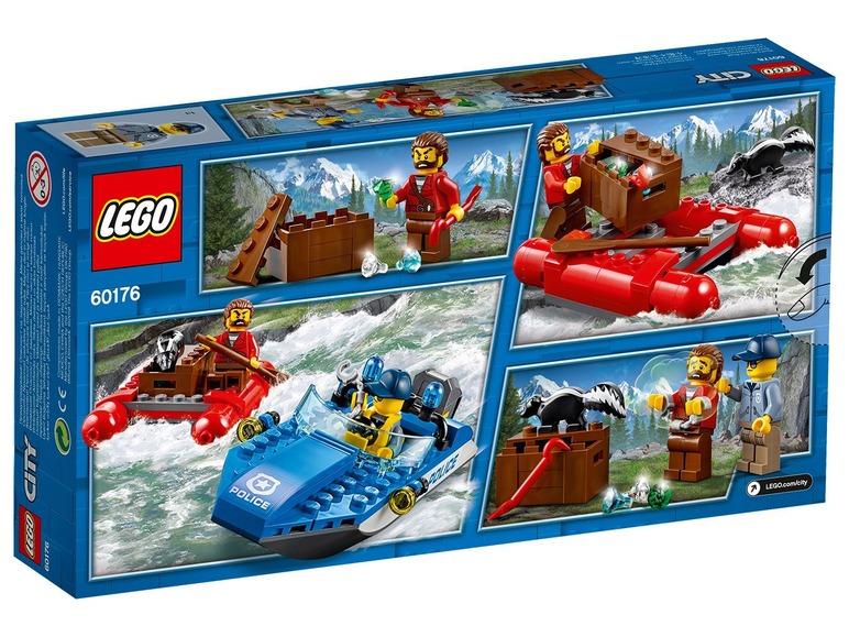 Ga naar volledige schermweergave: LEGO® City Wilde rivierontsnapping (60176) - afbeelding 2