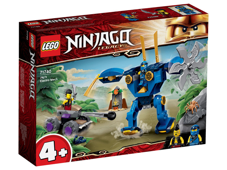 Aller en mode plein écran LEGO® NINJAGO L'électrorobot de Jay (71710) - Photo 1