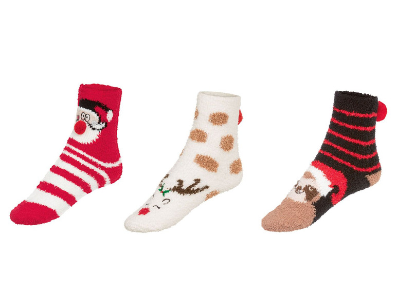 Ga naar volledige schermweergave: pepperts!® Kerstsokken voor kinderen, polyester, polyamide en elastaan - afbeelding 1
