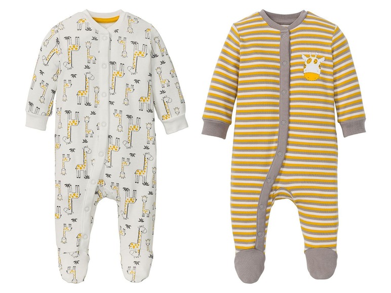 Ga naar volledige schermweergave: lupilu® Pyjama voor baby's - afbeelding 1
