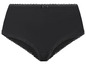Culotte noire avec dentelle.