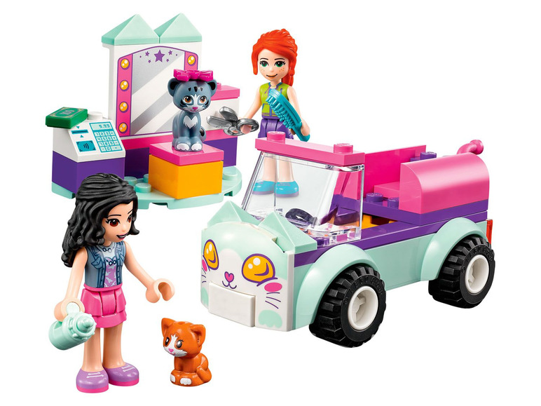 Aller en mode plein écran LEGO® Friends La voiture de toilettage pour chat (41439) - Photo 3