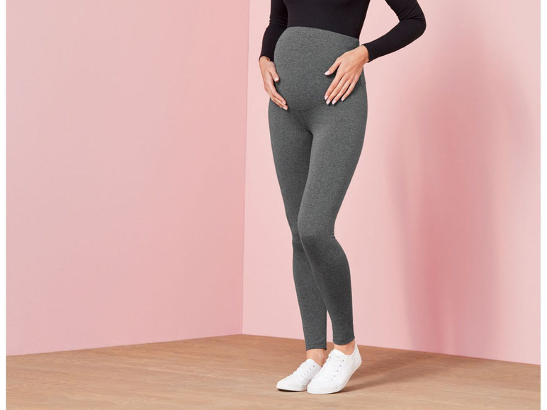 Aller en mode plein écran esmara® Legging de grossesse en un mélange de coton bio - Photo 6