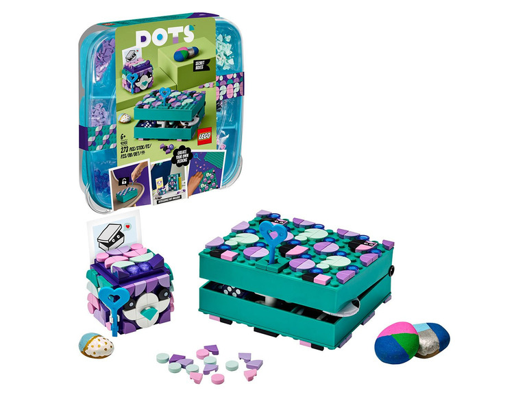 Ga naar volledige schermweergave: LEGO® DOTs Geheime dozen (41925) - afbeelding 5