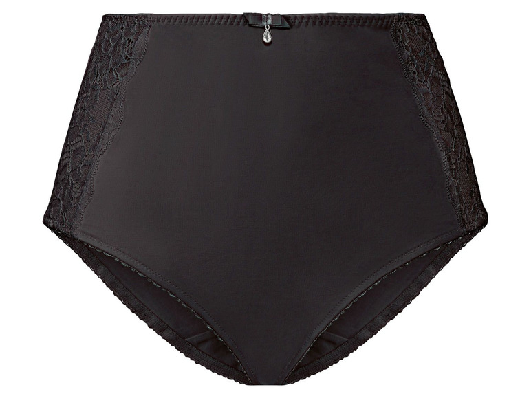 Aller en mode plein écran esmara® Set de 2 culottes gainantes avec dentelle et nœud décoratif - Photo 7