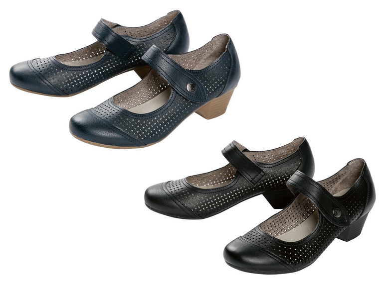 Ga naar volledige schermweergave: esmara® Comfortschoenen voor dames, met hak, Footflexx-zool, G-wijdte - afbeelding 1