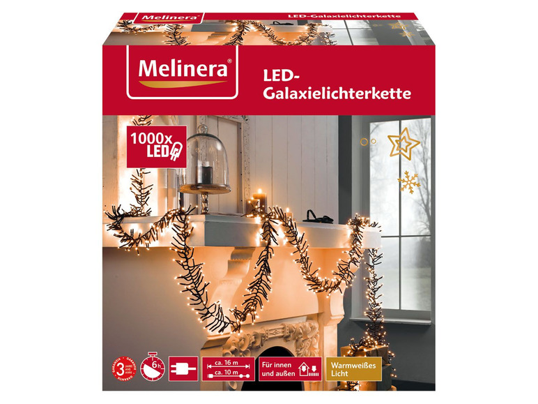 Aller en mode plein écran Melinera Guirlande lumineuse à LED, 16 - 35 m - Photo 3