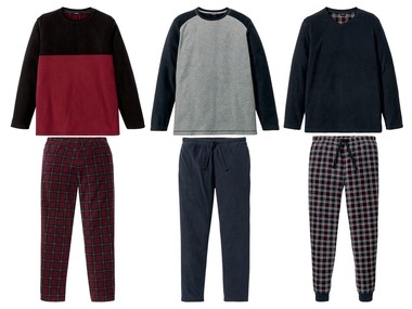 entiteit Centimeter accessoires LIVERGY® Fleece pyjama voor heren | Lidl.be