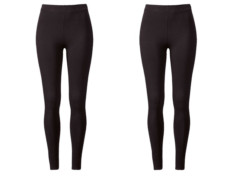 Ga naar volledige schermweergave: esmara® Set van 2 leggings voor dames, biokatoen - afbeelding 10