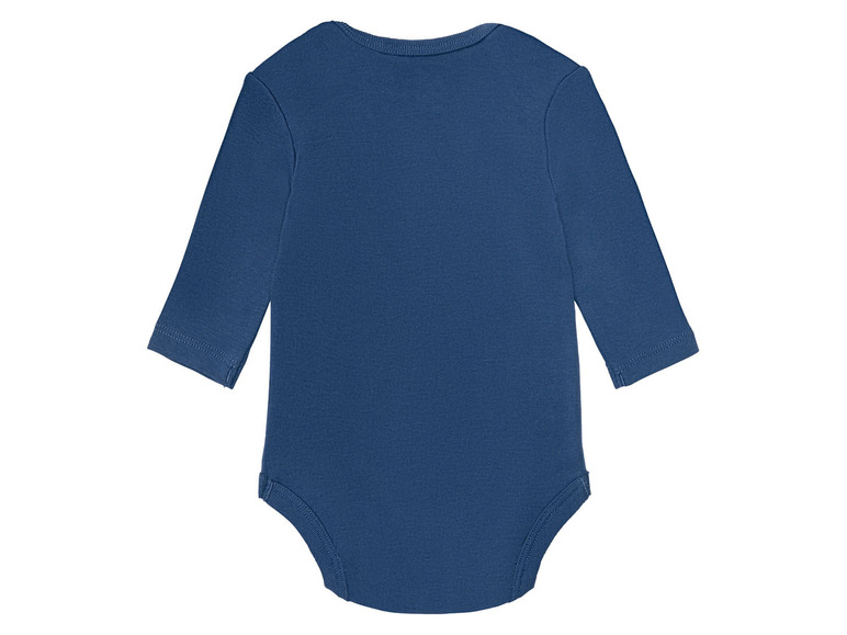 Ga naar volledige schermweergave: lupilu® Set van 2 biokatoenen body's met lange mouwen - afbeelding 7