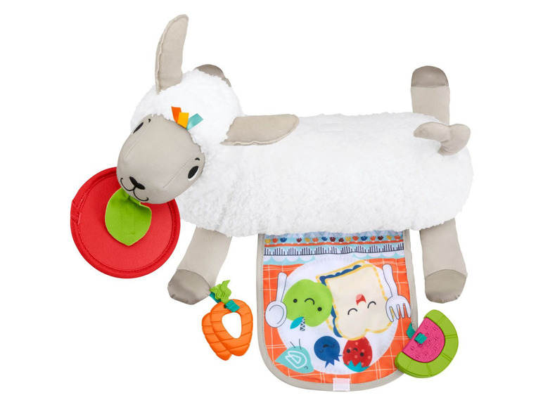 Ga naar volledige schermweergave: Fisher-Price 4-in-1 lama speelkussen - afbeelding 2